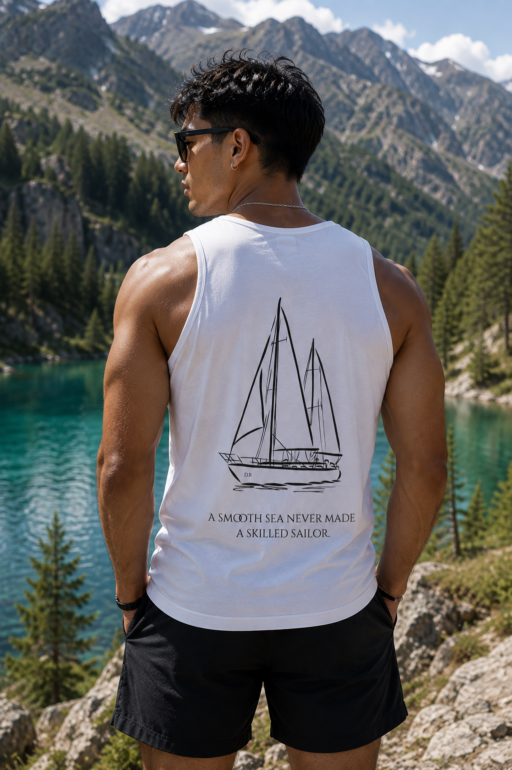 LWS Men's Performance Vest- Sailor
