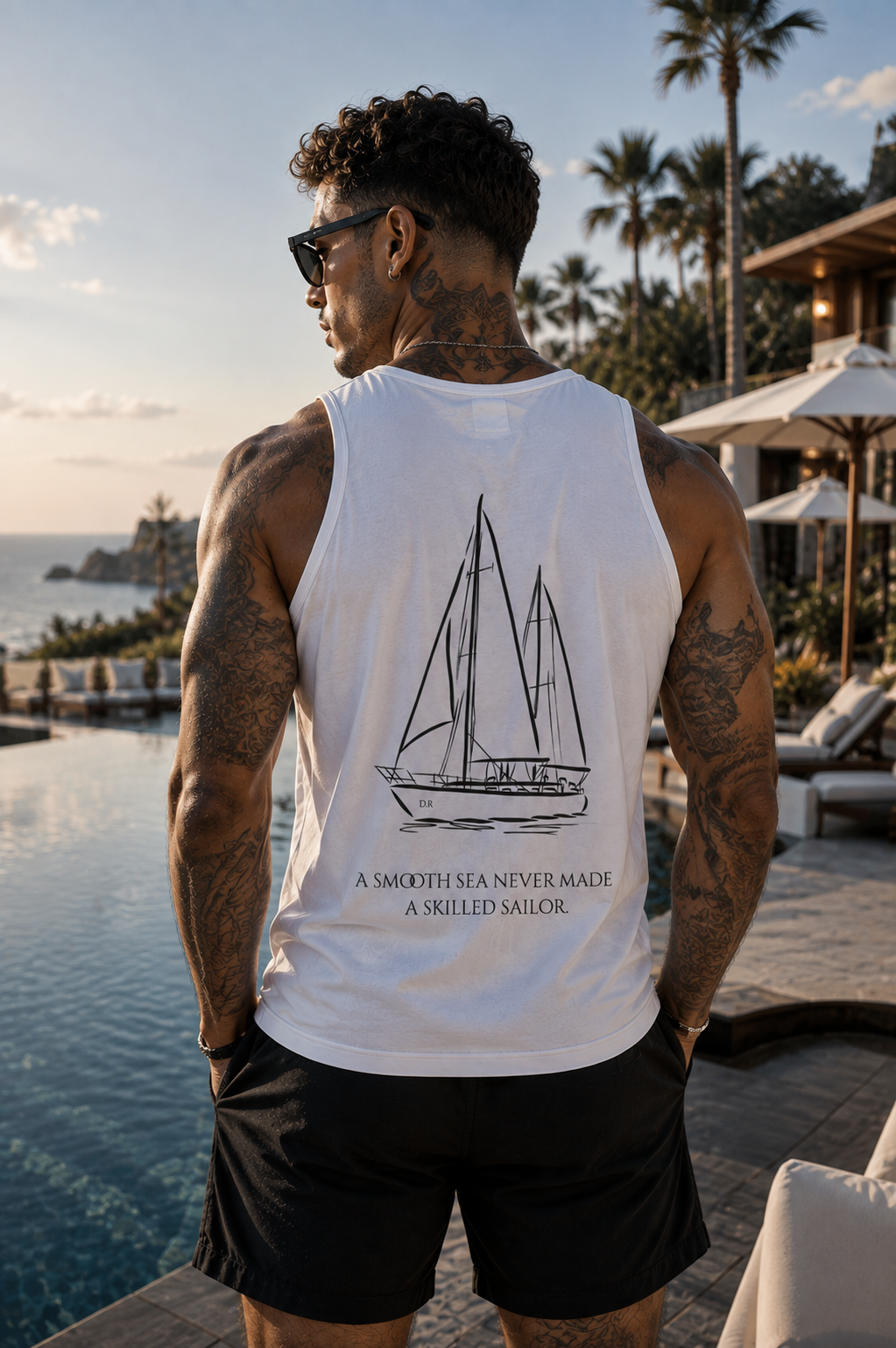 LWS Men's Performance Vest- Sailor