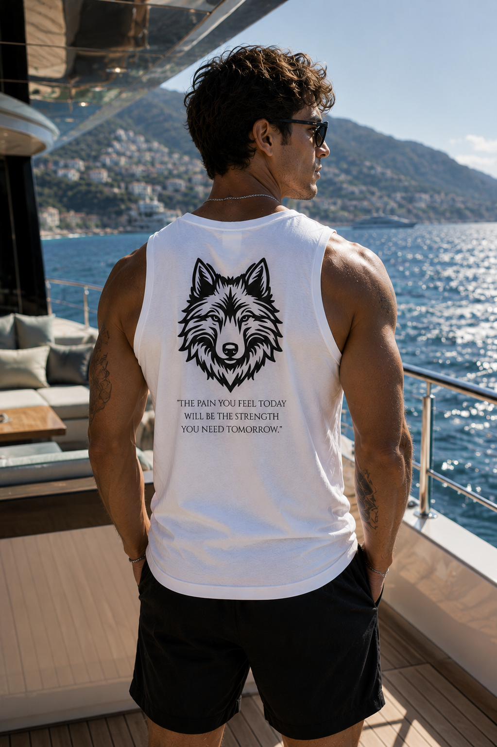 LWS Men's performance Vest- Wolf