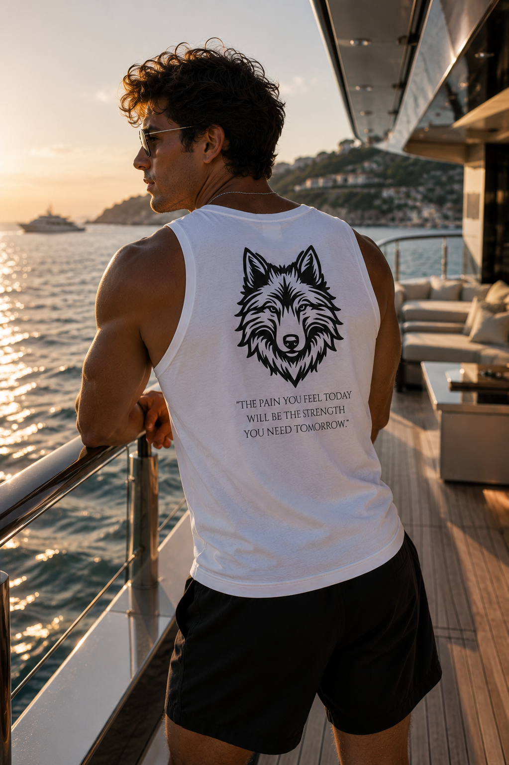 LWS Men's performance Vest- Wolf