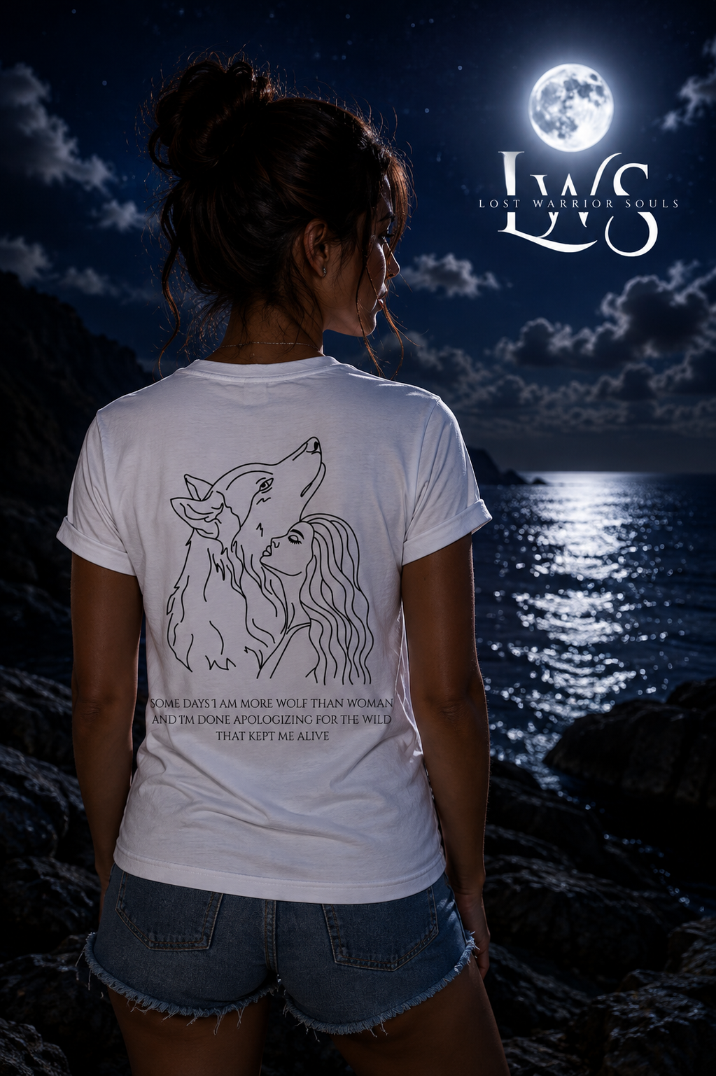 LWS Women's Wolf T-shirt