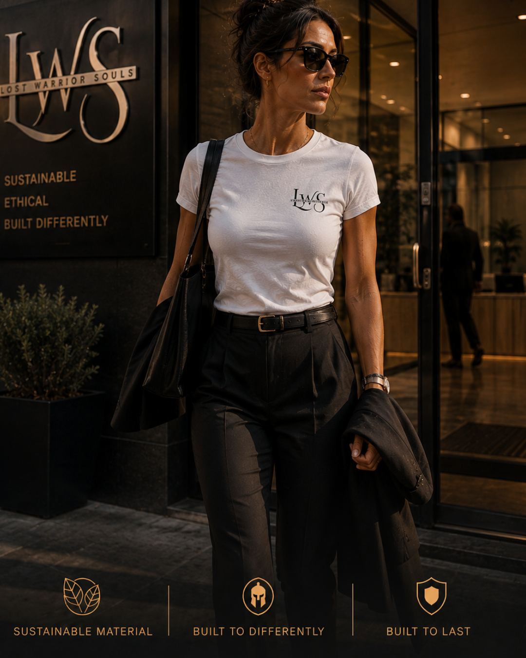 LWS Women's Plain T-shirt
